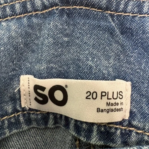 SO Blue Denim Kids One-Piece Overalls - Picture 4 of 8